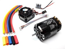 Combo Rocket Brushless sans Balais Capteurs Moteur 540 6T + Régulateur 120A
