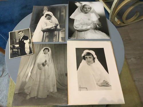 Lot anciennes photo - photo, enfant