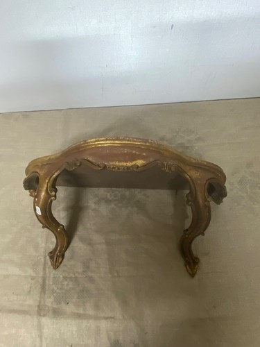 Console murale dorée - , style
