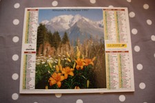 Almanach facteur,Calendrier 1997,Ideal collectionneurs,Anniversaires,Naissances