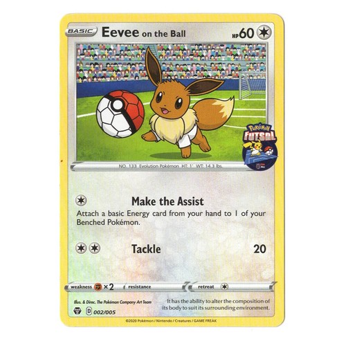 Pokemon futsal 2020 carte - futsal,