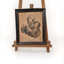 lithographie signée "Léopold
