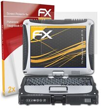 atFoliX 2x Film Protection d'écran pour Panasonic ToughBook CF-19 mat&antichoc