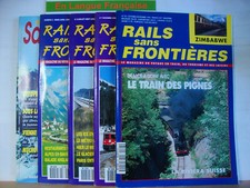 Revue RAILS sans FRONTIERES - Lot de 5 numéros : 01/03/05/07/23 - VSOE - Pignes