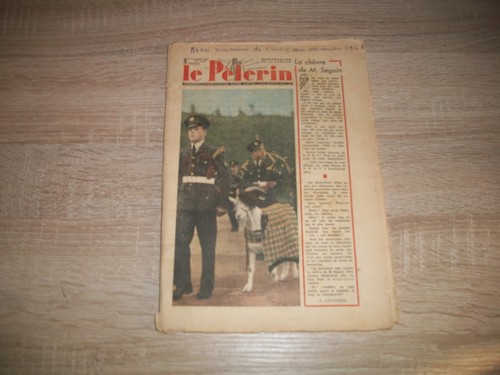 Ancien journal pèlerin - ancien, journal,