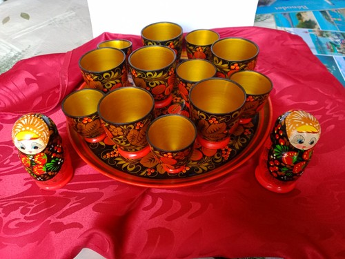Ensemble objets russe - ensemble, d'objets