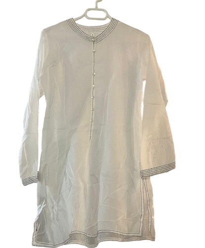 Tunique orientale blanche - tunique,