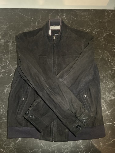 Veste boss vintage cuir - en,