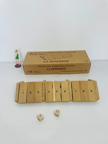 Jeu bois retourne - bois, (shut