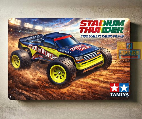 Tamiya stadium thunder car - stadium,