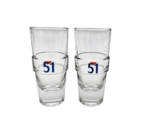 Lot verres 51 - lot, 2