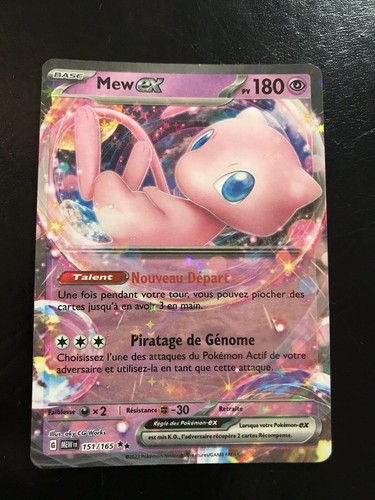 Carte pokémon mew 151 - pokémon,