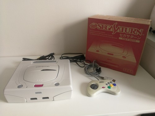 Console sega saturn - console, (white