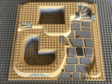 Plaque de base LEGO Egypte Baseplate 32x32 Three Level ref 6092pb03 / set 5978