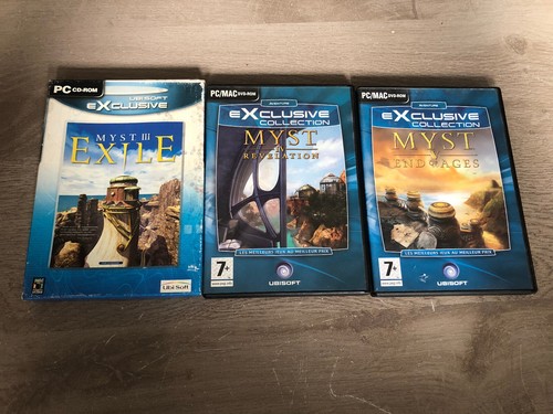 Lot myst 5 iii - myst, 3/4/5