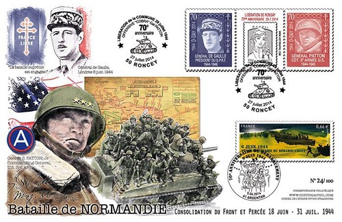 Fdc france 2014 - 2014:, 1944