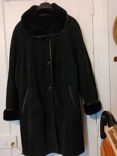 Manteau fourrure marque - manteau, de