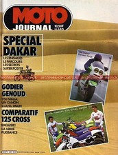 MOTO JOURNAL  680 KAWASAKI Godier Genoud GPZ 900 Ninja GG ; Paris Dakar 1984