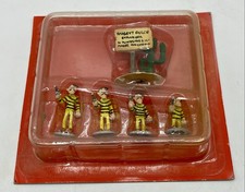 Mini Figurines plomb LES 4 DALTON - PLASTOY Lucky Comics 2007 - Neuf