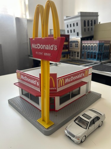 Maquette immeuble diorama mth - diorama,