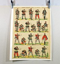 Image Pellerin, FRANCS-TIREURS, 1870, Garibaldiens, Imagerie d'Epinal N°470