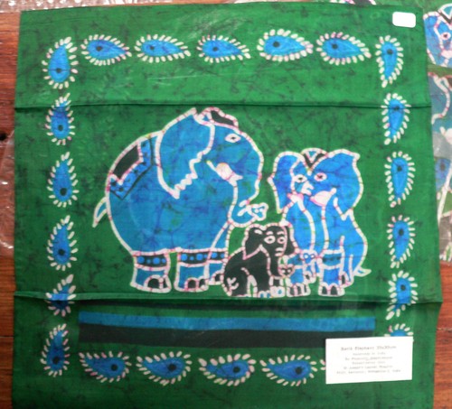 Petite tenture indienne batik - petite,