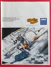 Publicité de presse: Vêtements Sport Voile Chaussures TBS  1998