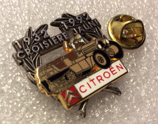 pin's vintage Citroën (croisière jaune 1932/1992) double moule A-Bertrand
