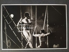 LISETTE MALIDOR FREDDY BERHAULT TRAPEZISTES GALA UNION ARTISTES document photo