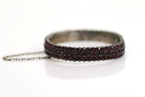 Bracelet tombak grenat - bracelet, en