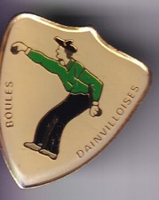 RARE PINS PIN'S .. SPORT PETANQUE JEUX DE BOULES CLUB TEAM DAINVILLE 62 ~GB