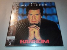 RANSOM - Mel GIBSON Japanese THX Laser Disc W/OBI -MINT