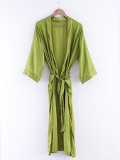 Robe De Maison De Luxe Verte