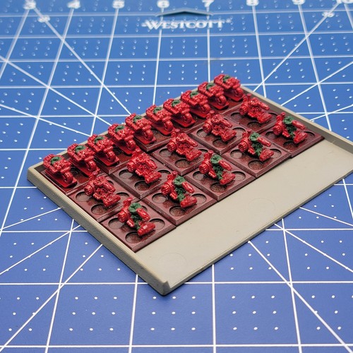 Epic 40k ork bikers - epic,