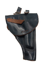 CBR/05/2025(REFA240U) Bel étui en cuir holster police