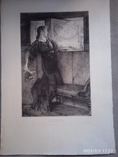 gravure de Alma Tadéma par