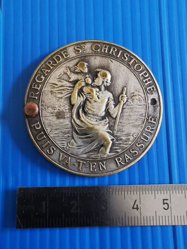 Medaille automobile saint - automobile,