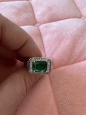 Bague Homme en Argent 925 - Taille 62 Disponible - Neuve