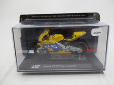 LG2669 DE AGOSTINI Moto GP IXO 1/24 1:24 Honda RC211V 3 Max Biaggi 2004 jaune
