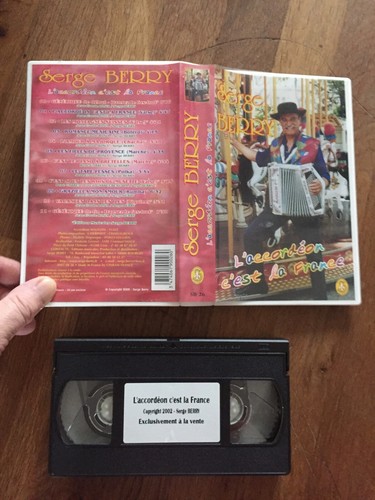 Cassette video vhs - cassette, musique