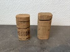 2 anciens bouchon Liege jeu de des bistrot absinthe la cressonnee 1 sans marque