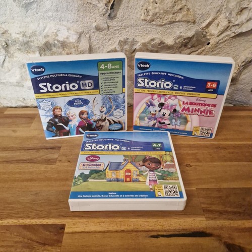 Lot jeux storio vtech - 3,
