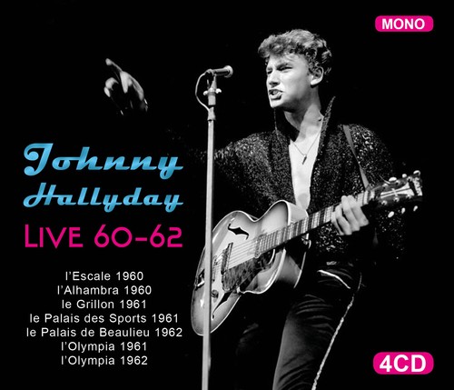 Johnny hallyday live - cd,