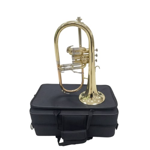 Bugle bémol doré - si,