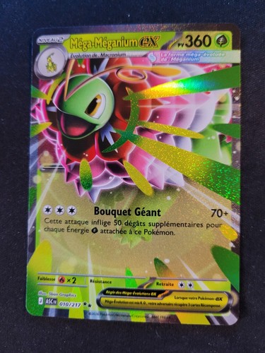 Carte pokémon méga - pokémon, méga-méganium