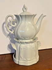 Tisanière porcelaine Limoges France blanche