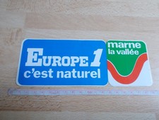 Autocollant Radio - EUROPE 1