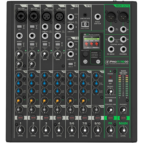 Mackie profx10 channel - mackie,