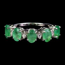 925 Bague en Argent Ovale