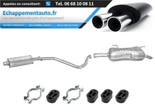 Échappement central + silencieux Peugeot 306 1.8 97-02 Berline/Break 171724